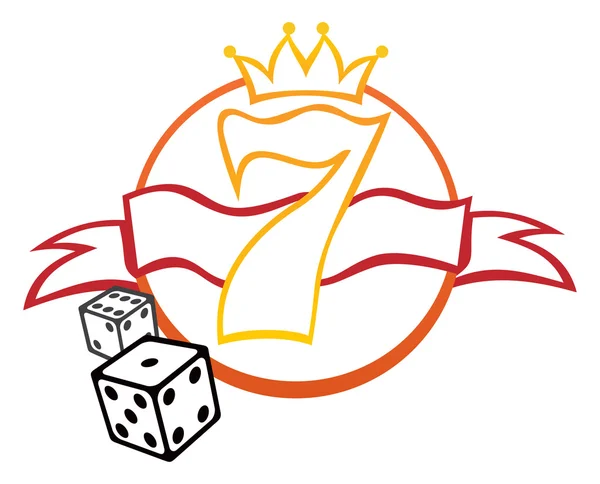 Symbole Casino — Image vectorielle