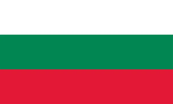 Bulgaria Bandiera — Vettoriale Stock