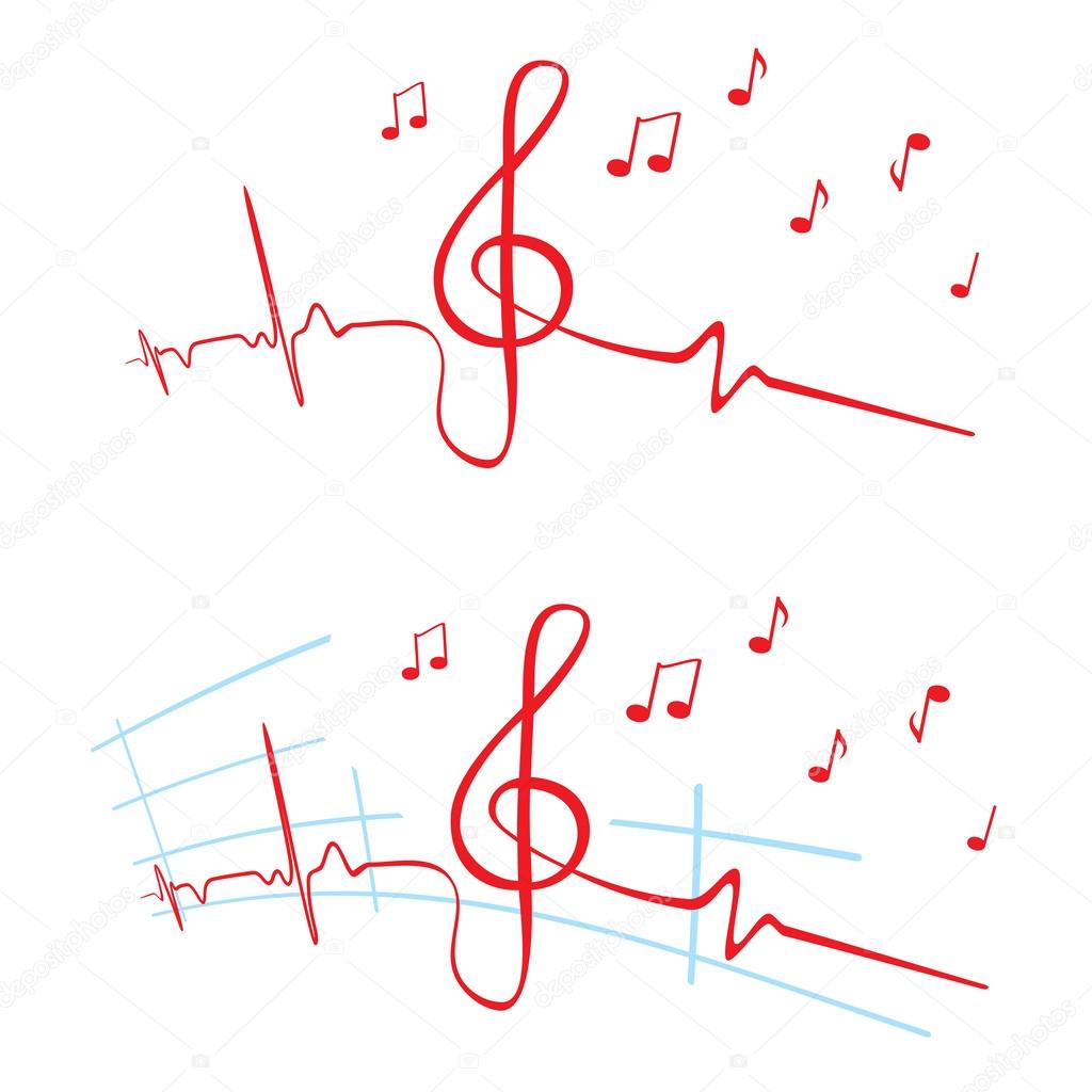 EKG of music