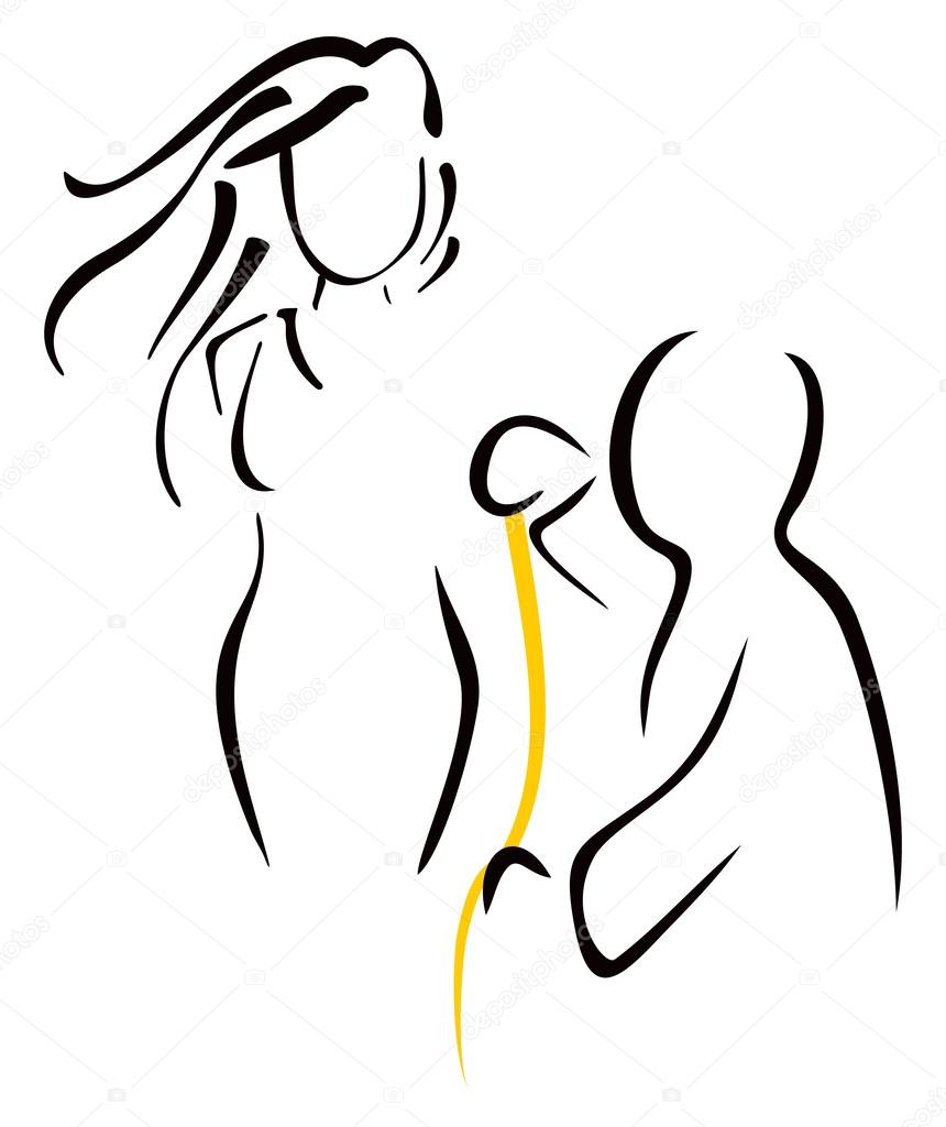 Tailor measuring on women for new dress