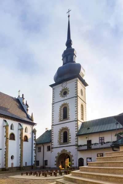 Convent Courtyard Stary Sacz Poland — Stock Photo, Image