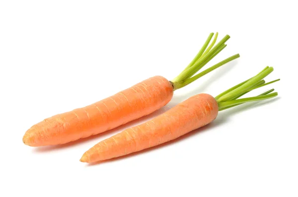 Carrots on White — Stock Photo, Image