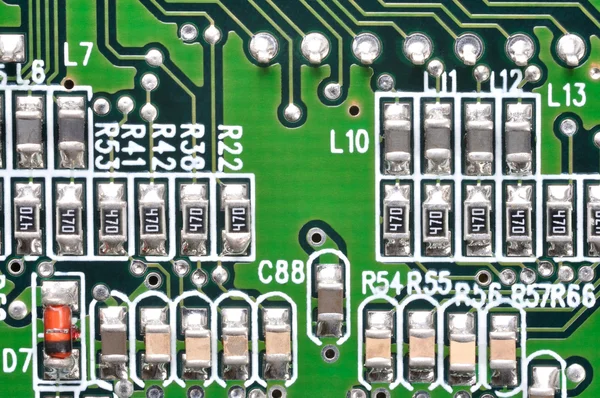 Placa de circuito impreso — Foto de Stock