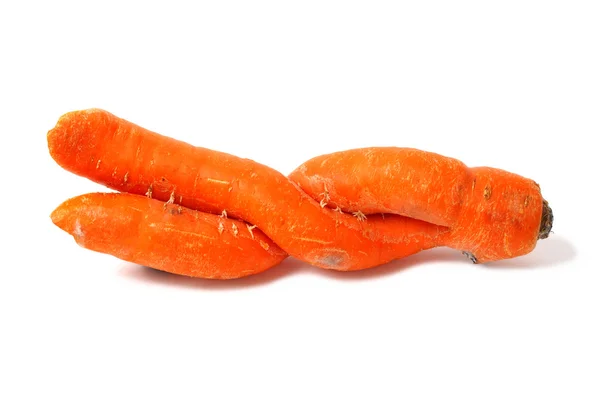 Podwójną marchewkę — Zdjęcie stockowe