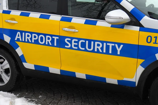 Airport security car