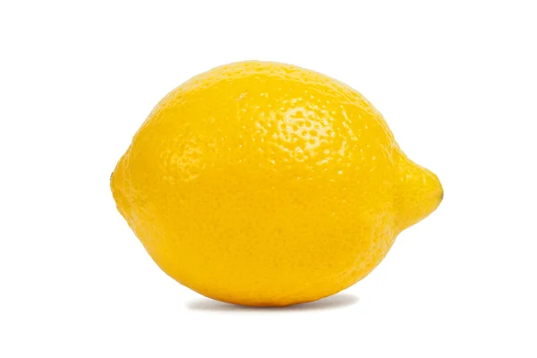 Lemon on white — Stock Photo, Image