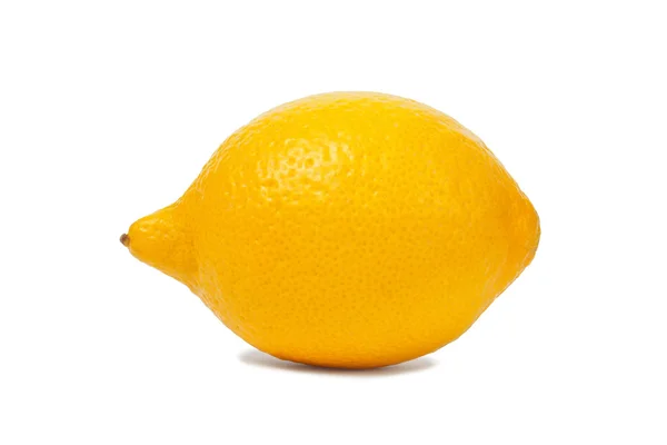 Lemon on white Stock Photo