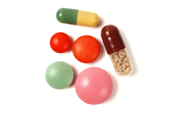 Pills and capsules — Stock Photo, Image