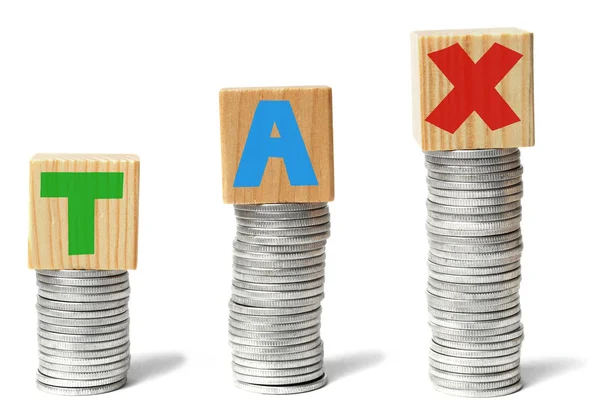 Impostos crescentes — Fotografia de Stock