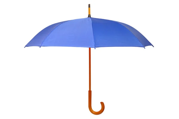 Opened blue umbrella — Stock Photo, Image