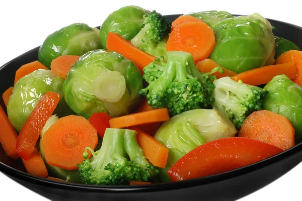 Варёные овощи — стоковое фото