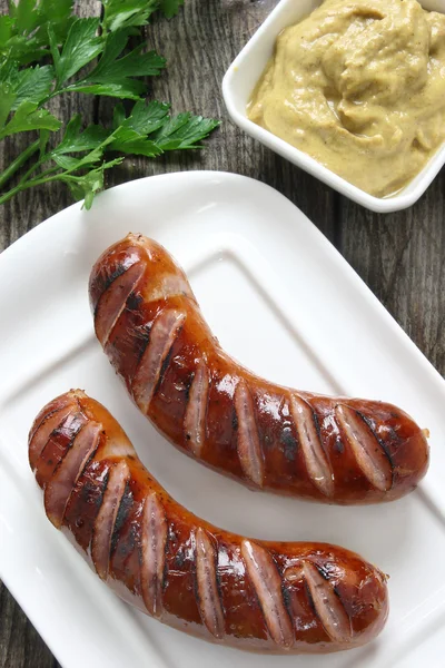 Grilled sausages — Stock Photo, Image