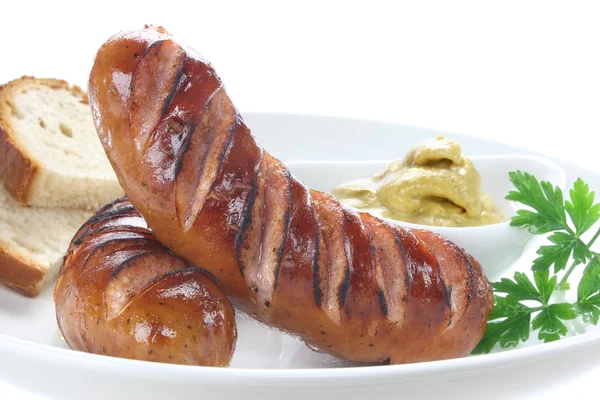 Delicious fried sausage — Stock Photo, Image