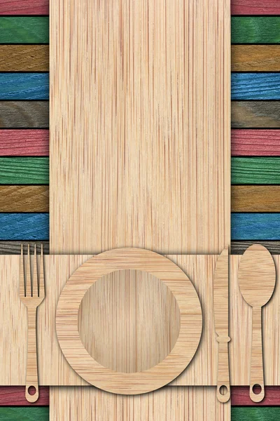 Sfondo fatto di assi di legno — Foto Stock