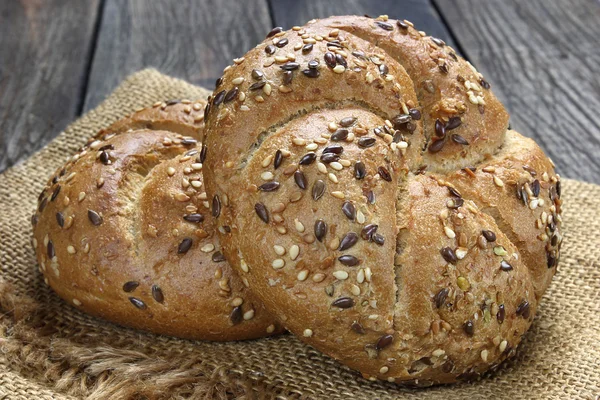 Two fresh bread rolls — Stock Photo, Image