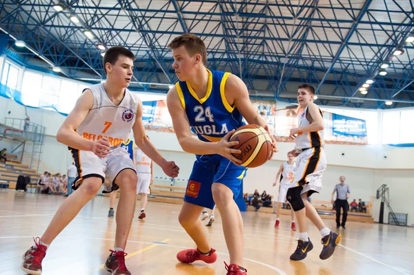 European youth basketball league — Stock Photo, Image