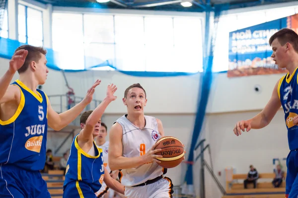 European youth basketball league — Stock Photo, Image