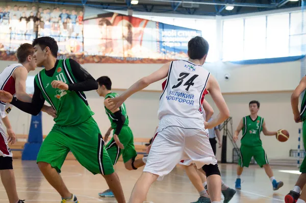 European youth basketball league — Stock Photo, Image
