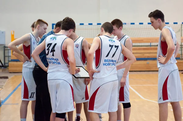 European youth basketball league — Stock Photo, Image