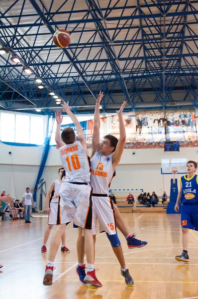 Liga Europeia de Basquete Juvenil — Fotografia de Stock