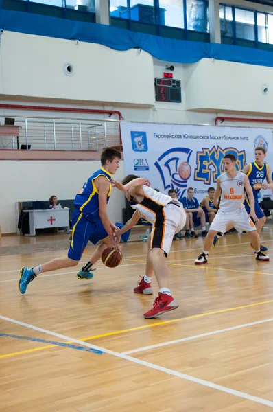 Liga europea de baloncesto juvenil —  Fotos de Stock