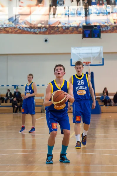欧洲青年篮球联赛 — 图库照片