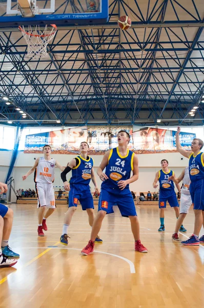 European youth basketball league — Stock Photo, Image