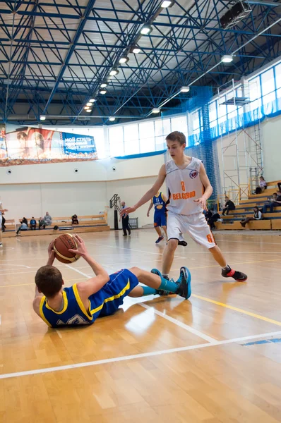 European youth basketball league — Stock Photo, Image