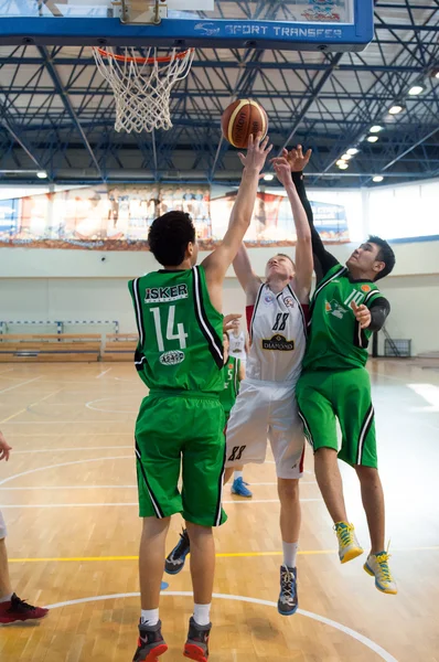Evropská mládež basketbalová liga — Stock fotografie