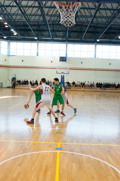 European youth basketball league — Stock Photo, Image