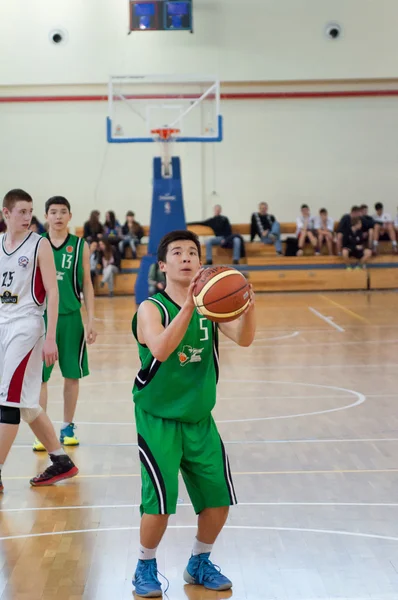 European youth basketball league — Stock Photo, Image