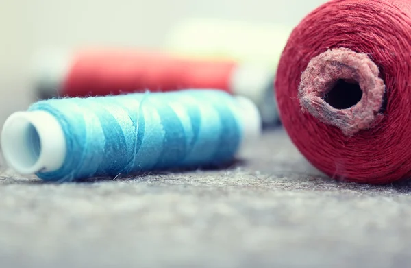 Sewing spools — Stock Photo, Image