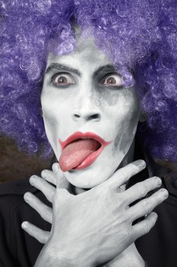 Crazy clown