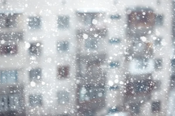 Schneesturm — Stockfoto