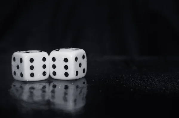 Hazardní hry kostky — Stock fotografie