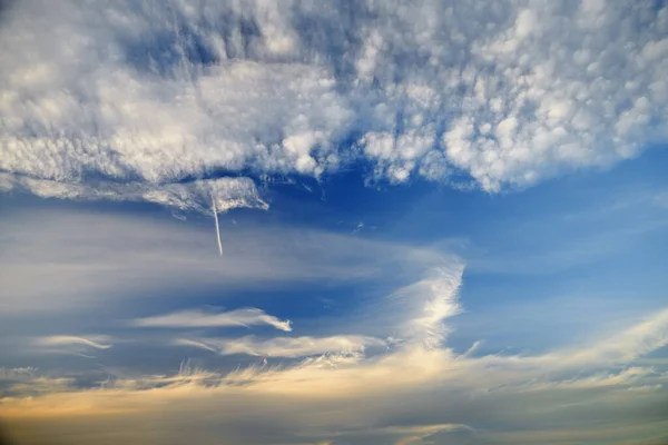 雲のある空の模様 — ストック写真