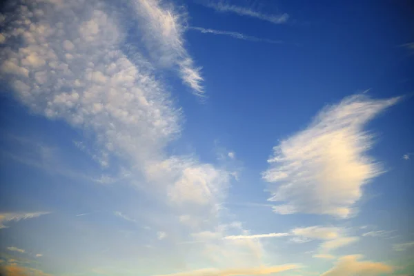 Padrão Céu Com Nuvens Imagem De Stock
