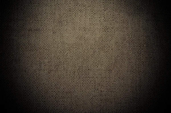Brown canvas texture or background — Stock Photo, Image