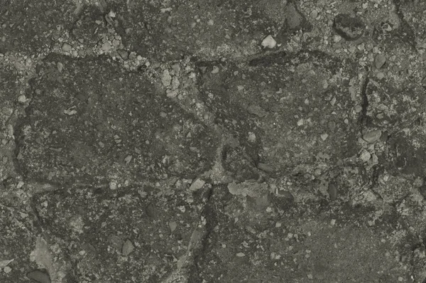 Poškozený popraskaný asfalt vzorek textury — Stock fotografie