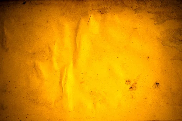 Παλαιόν Ιστορικόν κίτρινο χαρτί με γρατσουνιές — Φωτογραφία Αρχείου