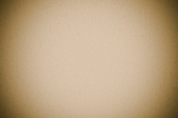 Beige Grunge Textile Canvas Background — ストック写真