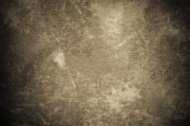 Eski Grunge Tekstil Tuvali Arkaplan veya Doku