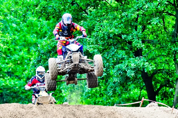 Polacco Western Zone Campionato Motocross Round VI Polonia — Foto Stock