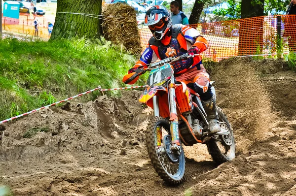 Polish Western Zone Motocross Championship Round VI Poland — Stock Photo, Image