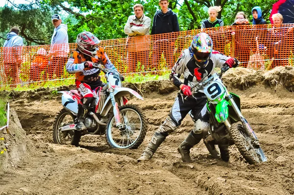 Polish Western Zone Motocross Championship Round VI Poland — Stock Photo, Image