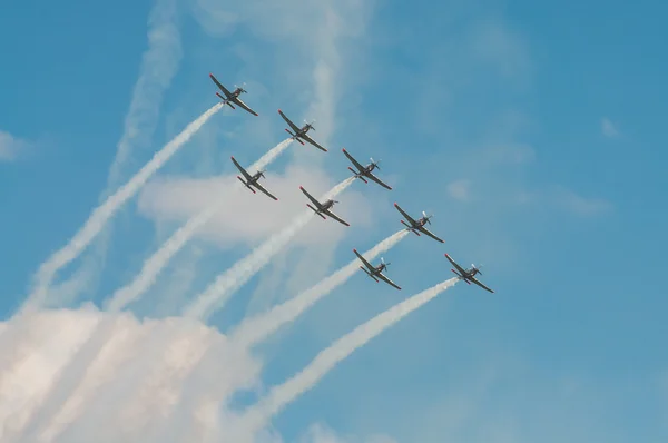 航空ショー ラドム 30 8 月 2013年 2013 — ストック写真