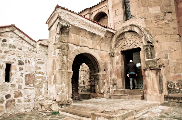 Medieval antiga igreja histórica na Geórgia — Fotografia de Stock