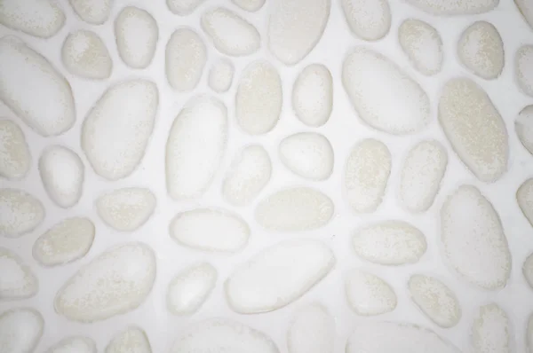 Fundo de parede de pedra texturizada com pequenas pedras e cimento — Fotografia de Stock