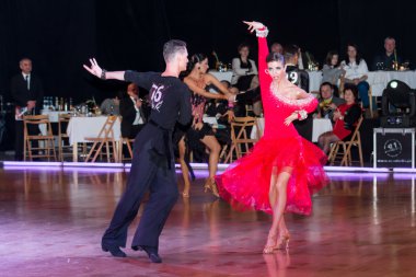 Latin dans dans conquest üzerinde dans dansçılar