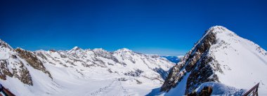Neustift Stubai 'nin kayak merkezi Avusturya